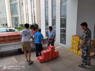 科佰公司向九江濂溪区新港镇政府提供的紧急抗洪救灾物资