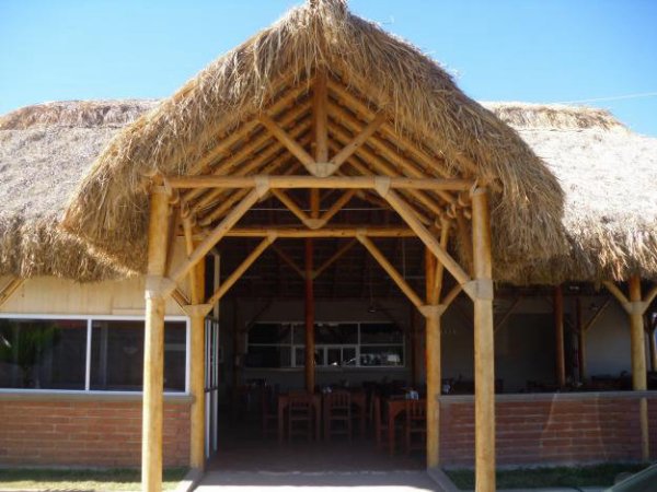 塞尔维亚休闲农庄人造茅草案例