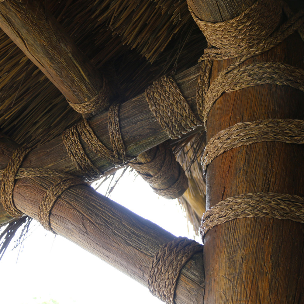 景观皮革绳